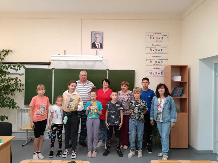 встреча с детским писателем.
